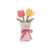Apricot Lamb Romantic Tulip Vase Plush Soft Cute Fluffy Romantic Tulip Vase 28cm
