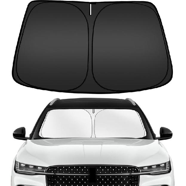 ARISMOTOR Windshield Sun Shade For Hyundai Kona 2024-2025 2026,  Fit Foldable Front Window Sunshade Sun Visor Protector, Block UV Rays Keep Your Car