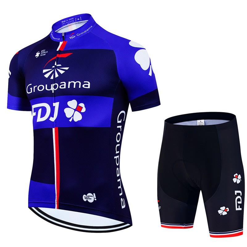 Men Women Cycling Jersey Set Short Sleeve Shorts Summer Breathable Quick Dry Bike Apparel Mountain Road