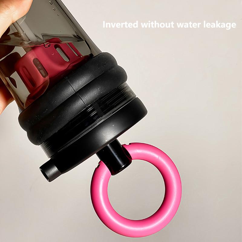 Portable Water Bottle Tea Strainers High Temperature Resistant Bottles with Straw