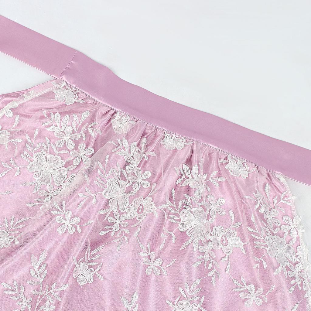 Damen Oktoberfestkleid mit Spitze für Festival Kostümparty