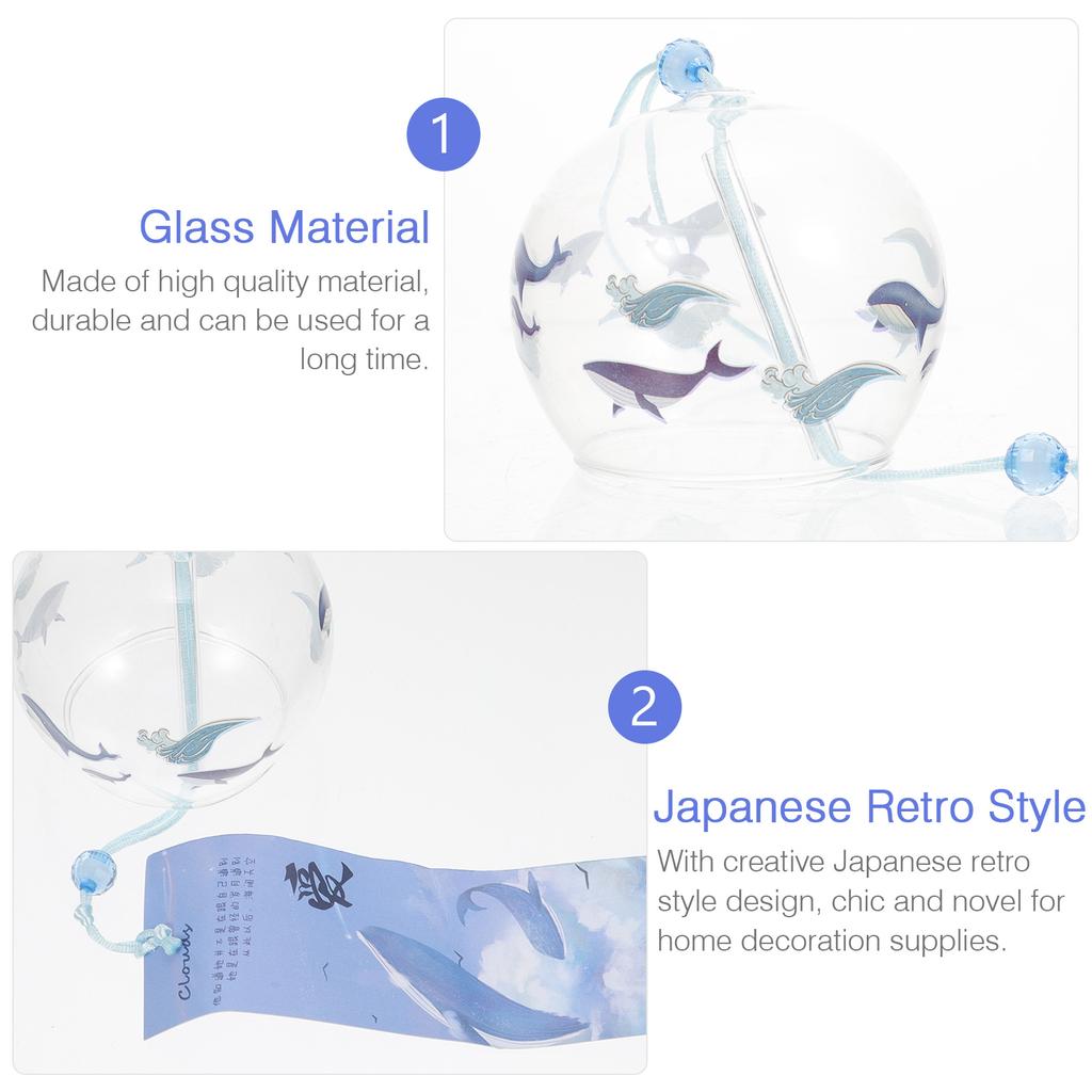Glas-Windspiel, Hängedekoration, Windspiele, Glocke, Japanisches Zimmer, Student