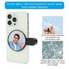 Smartphone Camera Mirror Reflection Clip Portable Mobile Phone Camera Mirror Clip Phone Rear Selfie Mirror Accessories