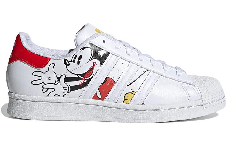 Superstar Disney X Superstar Adidas Originals 'Mickey and Minnie - White Vivid Red' GW2248