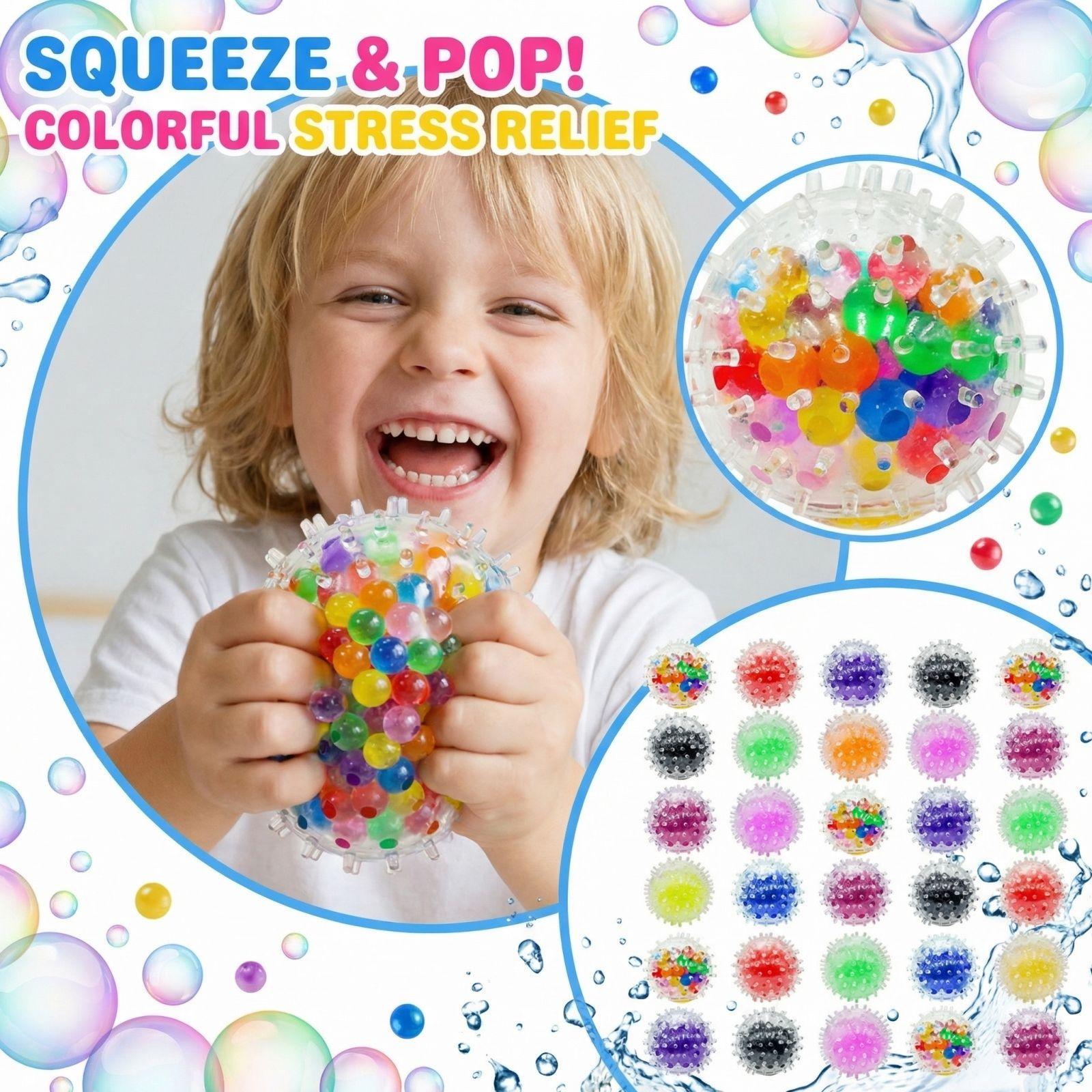 Детские игрушки-антистресс для сжимания, Мультяшные игрушки-розыгрыши для снятия стресса One Size