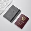 RFID PU Leather Travel Wallet: Multi-Function Passport and Card Holder