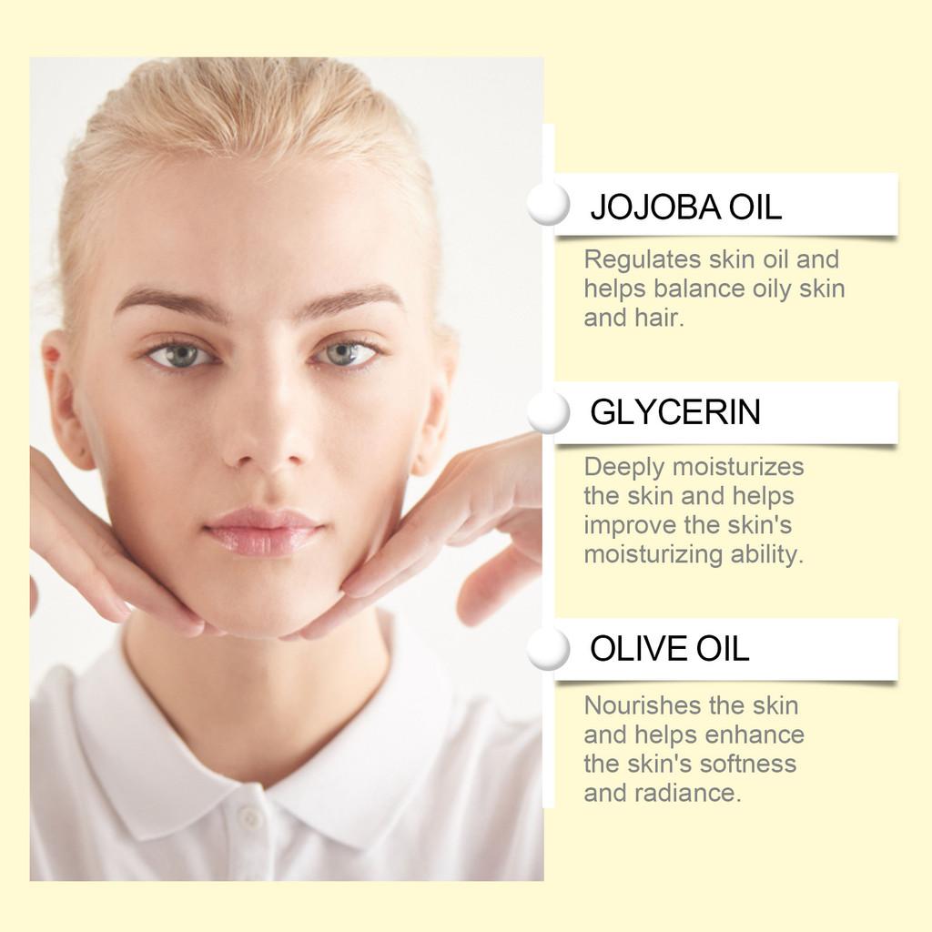 Woodsleep Multi-purpose Jojoba Oil Deep Hydration Moisturizing Body And Face Oil For Silky Radiance