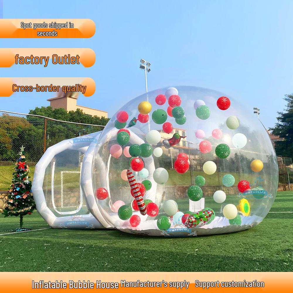 Influencer Starry Sky Outdoor Inflatable Bubble Tent – Transparent Camping House