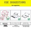 Portable Folding Laptop Stand with Adjustable Height and Cooling Feature for Desktops and Painting