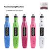 Professional Electric Nail Grinder Polishing Machine Kit With Nail Drill Bits File Manicure Remover Tools