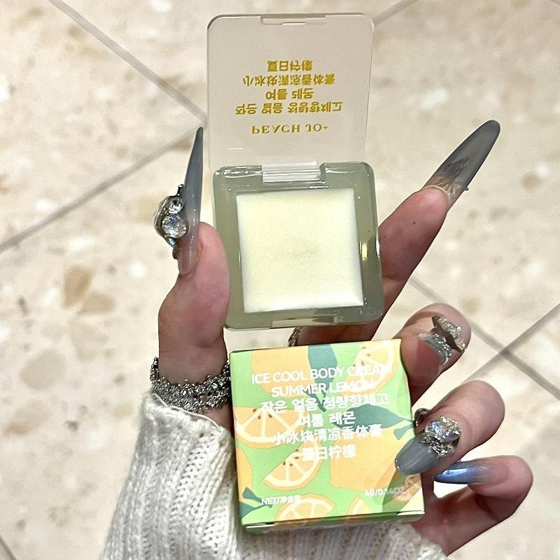 Small Ice Cool Balm Fresh and Fragrant Solid Perfume To Smell The Whole Body Lasting Perfume Woman