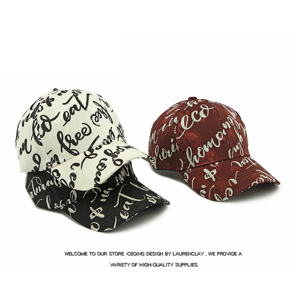 Women Baseball Cap Spring Summer Men Sun Protection Sun Hat Letter Cap