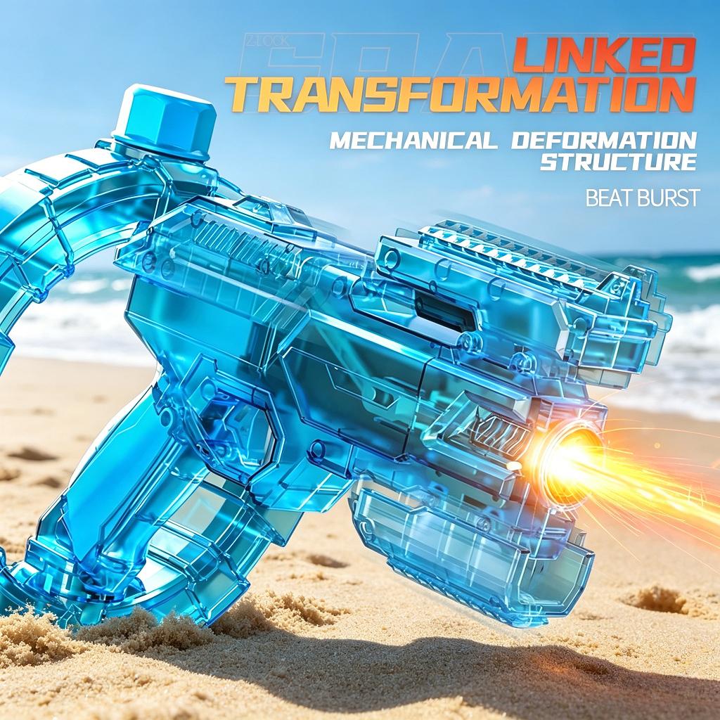 Topmix Tk Electric Water Guns For Adults Powerful Squirt Automatic Water Blasters Summer Outdoor Beach Toy Compatible With Funwee