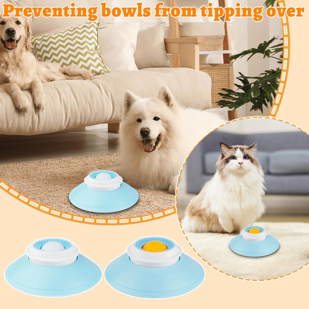 Pet Slow Feeder Licking Mat & Interactive Toy – Dog Lick Pad With Non- Base, Licking Puzzle For Treats & Teething, Mess-Free Entertainment & Fun