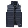 Men's Cross-Border Heated Sleeveless Down Vest - Autumn/Winter Cotton Outerwear