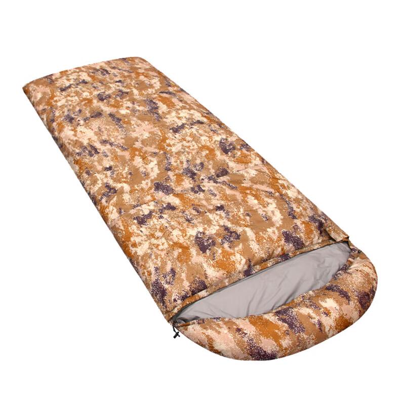 Battlefield Soldier Outdoor Camouflage Down Envelope Sleeping Bag