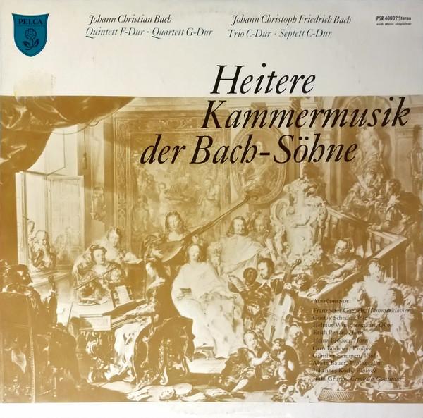 LP Record FRANZPETER GOEBELS GUSTAV SCHECK Bach Heitere Kammermusik Der Bach PSR40002 PELCA Germany Classical Used