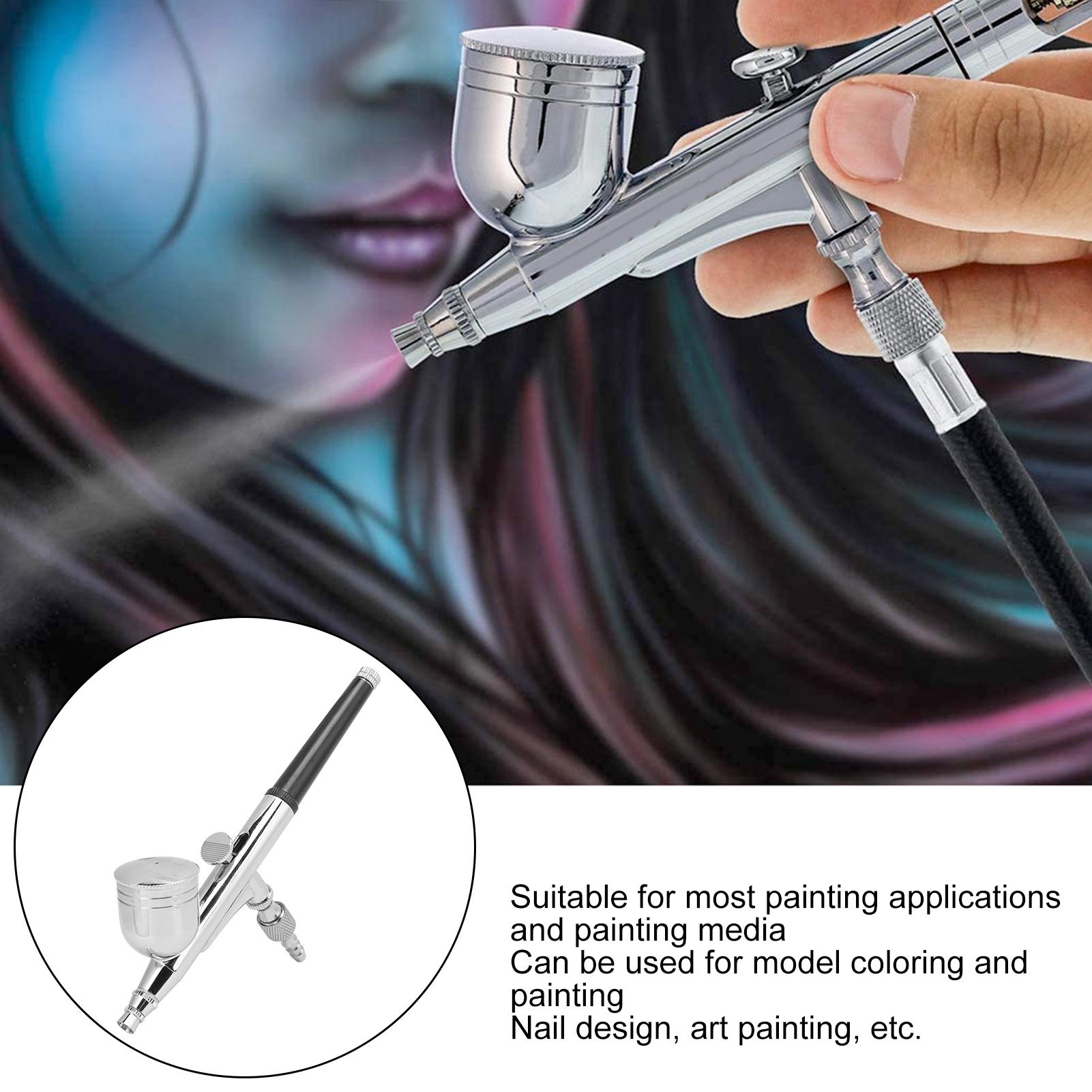

brush Inkjet Tattoo Coloring Spraying Paint Pen Multi Purpose brushing Accessories(130 Black Tail 0.3 Caliber )