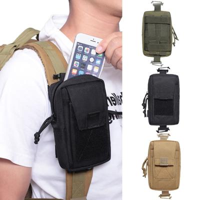 Molle Taktische Hüfttasche Outdoor Notfall EDC Tasche Telefon Pack Sport Laufzubehör Kletterwerkzeug Jagdtaschen