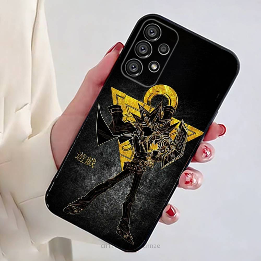 Cartoon Y-Yu Gi Oh Yugioh Phone Case For Samsung Galaxy A13,21s,22,31,32,52,53,71,80,A91 Soft Black Shell