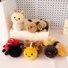 Mignon Abeille Peluche Jouet Pendentif Plante en Pot Poupée Sac à Dos Porte-clés Décoration