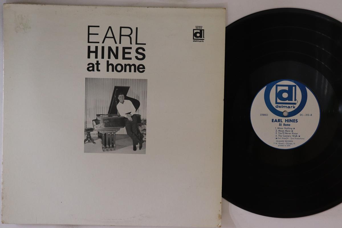 

LP Record EARL HINES - At Home DS212 Delmark Records 1969 US Jazz Used