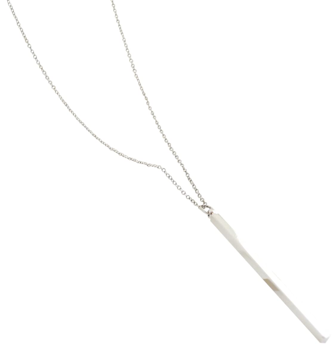

[Naot Jewelry] Long Bar Necklace (Silver) Silver Necklace nn023s