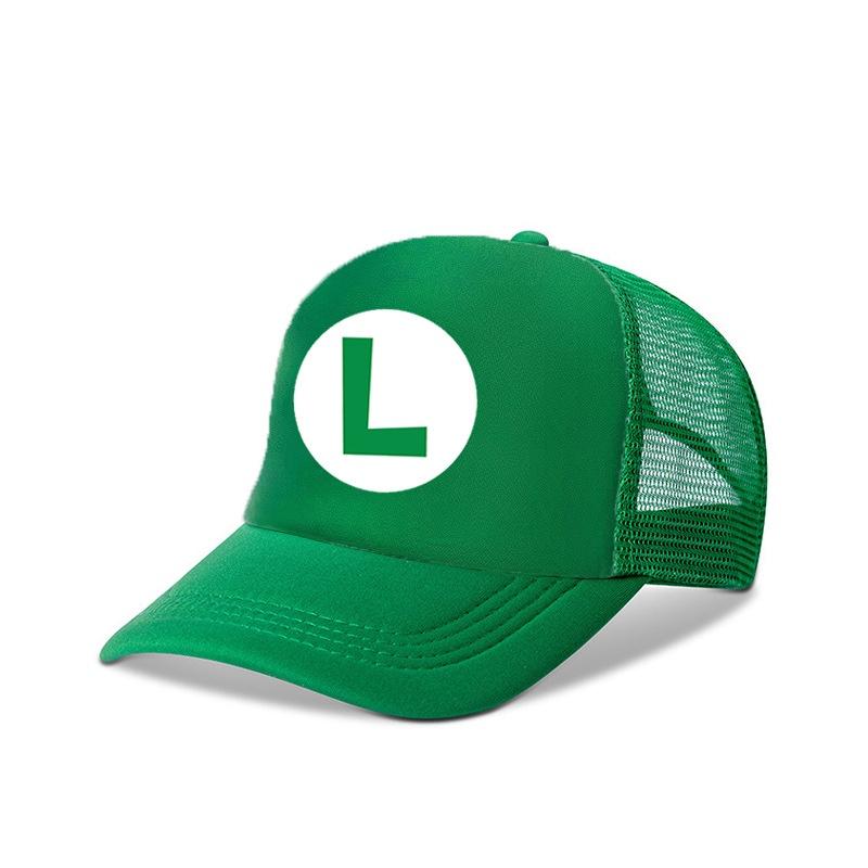 Super Mario Brothers Cartoon Sun Protection Breathable Hat For Children, Perfect For All Seasons