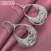 925 Sterling Silver Wedding Jewelry Fashion Pendant Earrings