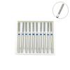 10pcs Diamond Burs Medium Dental FG 1.6mm High Speed Drills for Polishing Smoothing Teeth Polishers SF-X12
