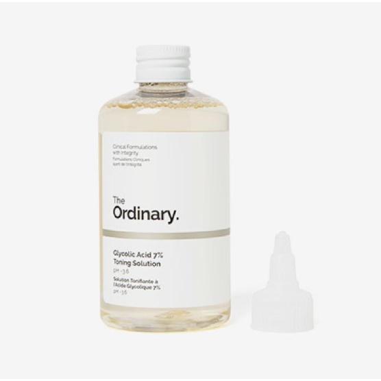 THE ORDINARY Toning Solution mit 7 % Glykolsäure, 240 ml – Stark peelender AHA-Toner