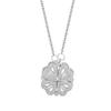 Sterling Silver S925 Heart Clover Necklace for Women - Versatile Fashion Design