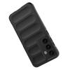 For Samsung Galaxy S24+ TPU Case WANLONFENG HD Series Anti Slip Phone Cover with Tempered Glass