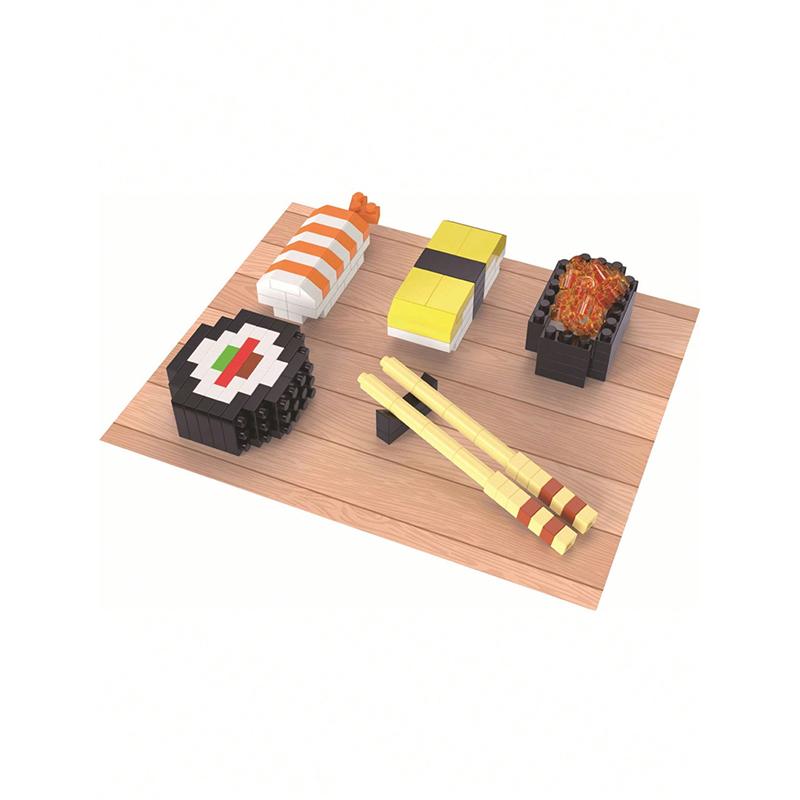 

MOC Блок Конструктор Попкорн Пиво Лапша Модель Микро Частицы Алмазный Кирпичик Сделай Сам Веселая Головоломка Сборка Детские Игрушки Праздничные Подарки