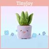 Aloe Mushroom Tulip Begonia Plant Pottery Design Plush Toy For Kids Room Decor
