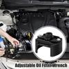 Adjustable Oil Filter Wrench Heavy Duty Oil Filter Wrench Tool Robust Structure Oil Filter Automotive Mechanical Workshop Tools