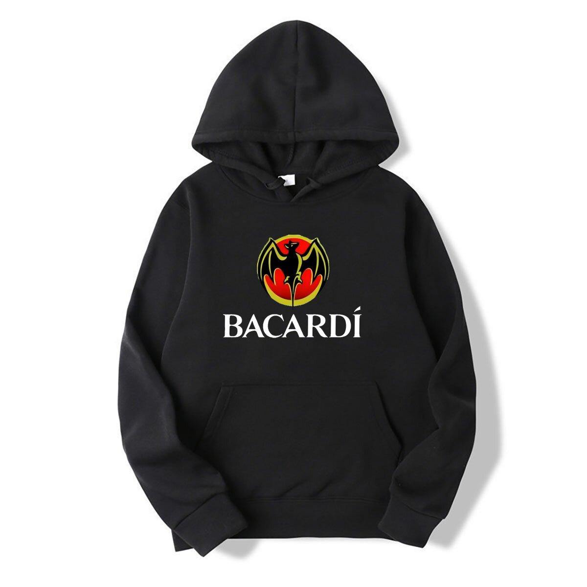 НОВЫЕ Худи Bacardi Печать Бейсбол Хлопок Унисекс Гольф S