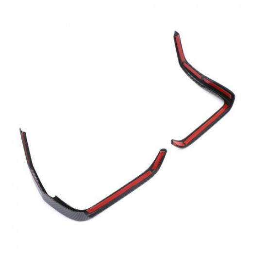 Bande Décorative de Prise d'Air Latérale Centrale en ABS Fibre de Carbone Pour Toyota Grand Highlander 24+