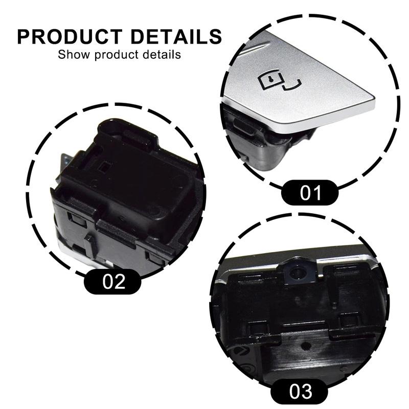 Right Door Central Locking Switch For BMW 3′ 4′ 8′ For G20 G21 G28 G22 G23 Automobiles Parts Accessories ABS Replacement