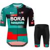 Mens Cycling Jersey Set Short Sleeve Breathable Quick Dry Mountain Bike Apparel