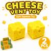 Käsewürfel Quetschspielzeug Realistischer Käseblock Langsames Rückprallen Squishy Fidget Sensorische Stressbewältigung Schreibtischdekoration Neuartiges Geschenk