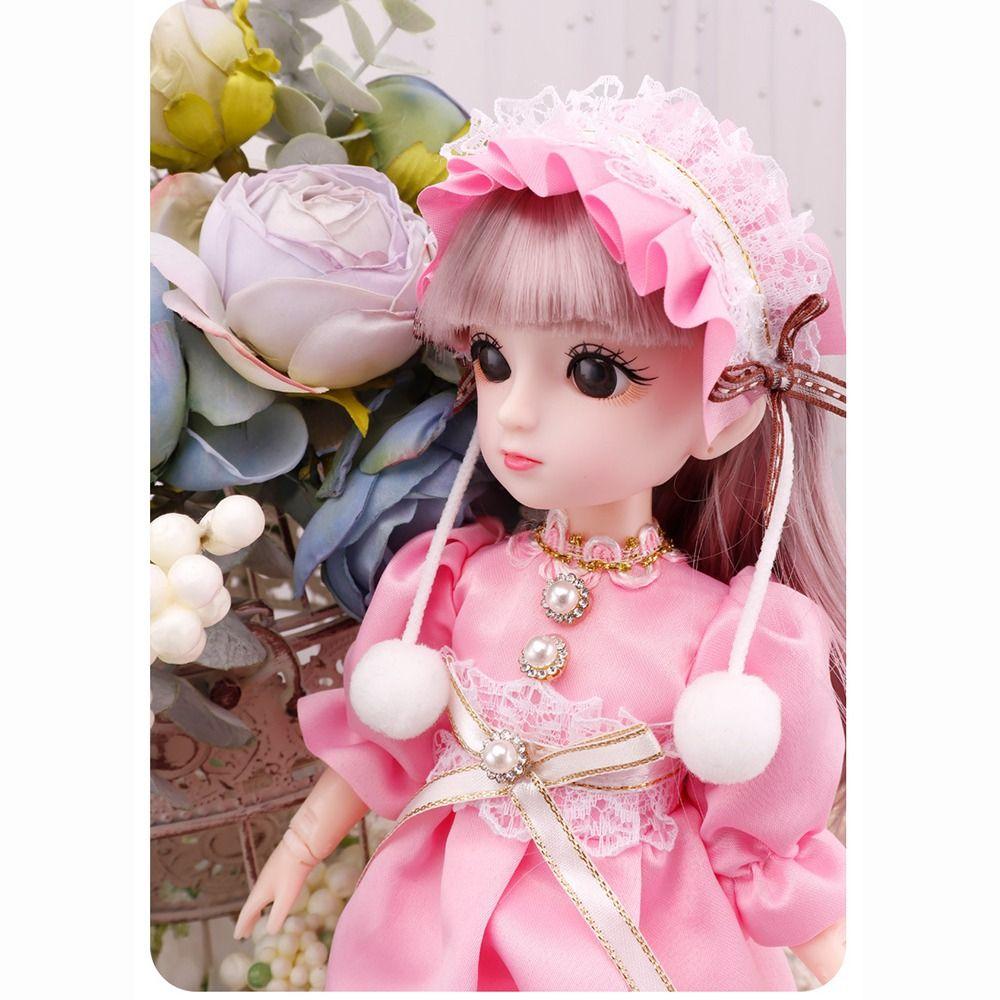 23 bewegliche Gelenkpuppen 30CM 23 bewegliche Gelenkpuppen mit Kleidung Kleid DIY Spielzeugpuppen Mädchen