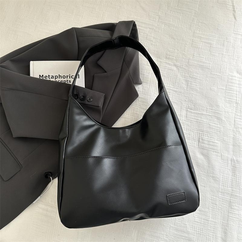 

Сумки Женские сумки Сумки через плечо большой емкости Сумки для поездок на работу Модные фактурные сумки-тоут чёрный