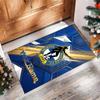 Bristol Rovers Printed Crystal Velvet Rug Non‑Slip Crystal Velvet Carpet For Sofa Bedroom Indoor Home Decoration