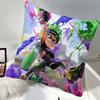 SSplatoon  Video Game Splatoon Pillow Case Square Pillow Bedroom Sofa Leisure Comfort Cushion Car Home Decoration