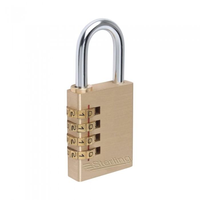 Sterling Light Security 4-Dial Combination Padlock