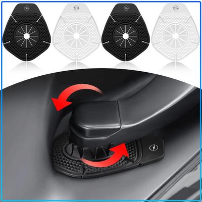 For Astra H G Corsa Insignia Astra Antara Meriva Zafira Interior 2Pcs Car Windshield Wiper Protective Cover Dust Wiper Emblem Car Styling