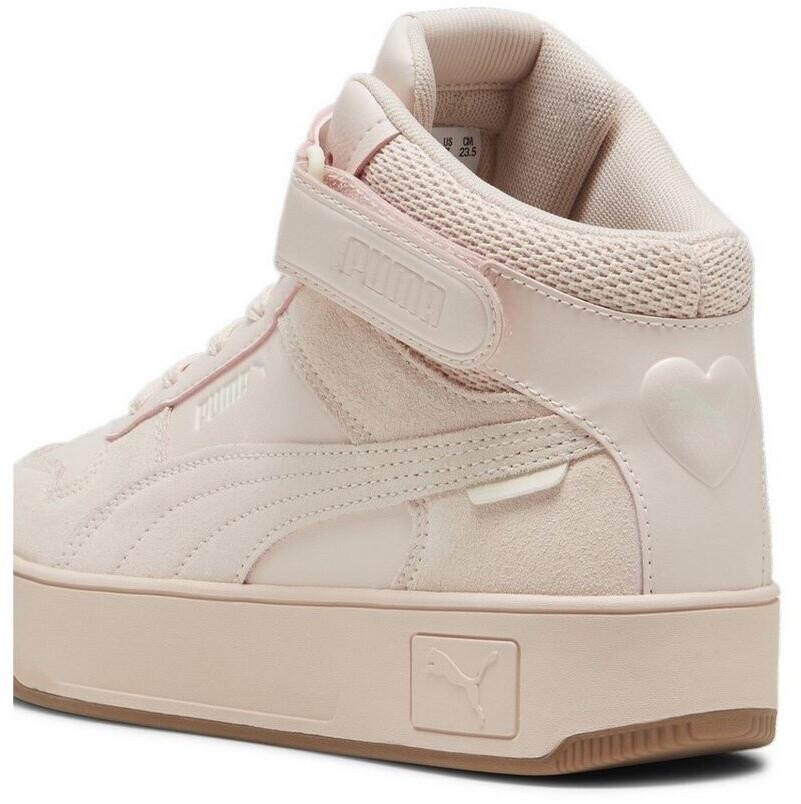 Women's Puma Carina Street Mid Coquette Sneakers Island Pink/island Pink