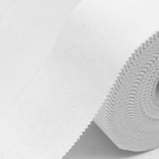 White Sports Tape Easy Tear Adhesive No Sticky Residue Athletic Tape Athletes Sport Trainers First Aid Injury Wrap Tape Roll