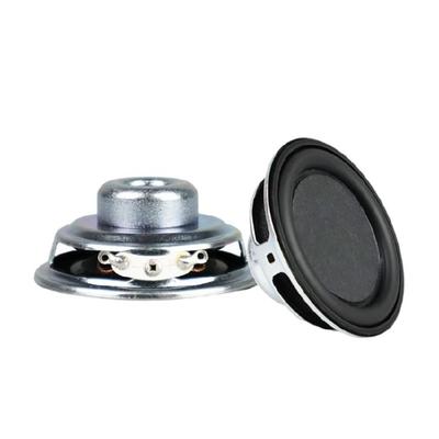 2Pcs Magnetic Speakers 5W 4Ohm 52mm Diameter Round Shape Replacement Loudspeaker Speakers Sound Amplifier Rubber Side